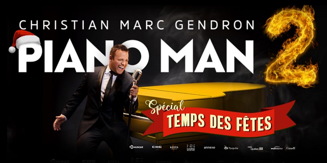 PIANOMAN 2 Spécial Temps des fêtes- Christian Marc Gendron